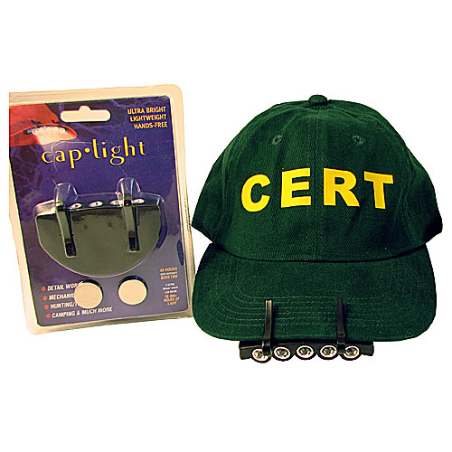 Cap/Hard Hat 5 led Light