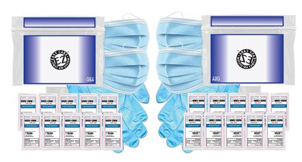 Double Sanitize Plus PPE Kit