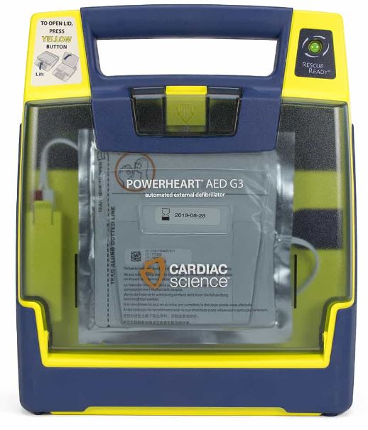 Cardiac Science Powerheart Semi-Automatic AED G3 Plus- Shipping Included