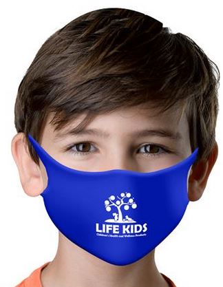 Set of 50 Stretch Fit Youth Face Masks