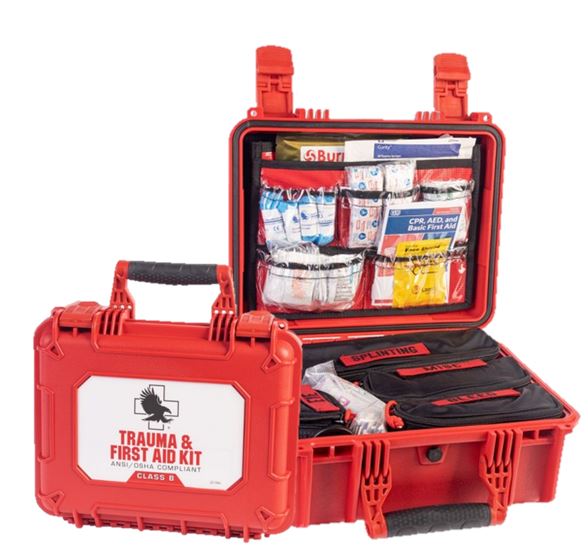 Hardcase Workplace Trauma and First Aid Kit- Class B