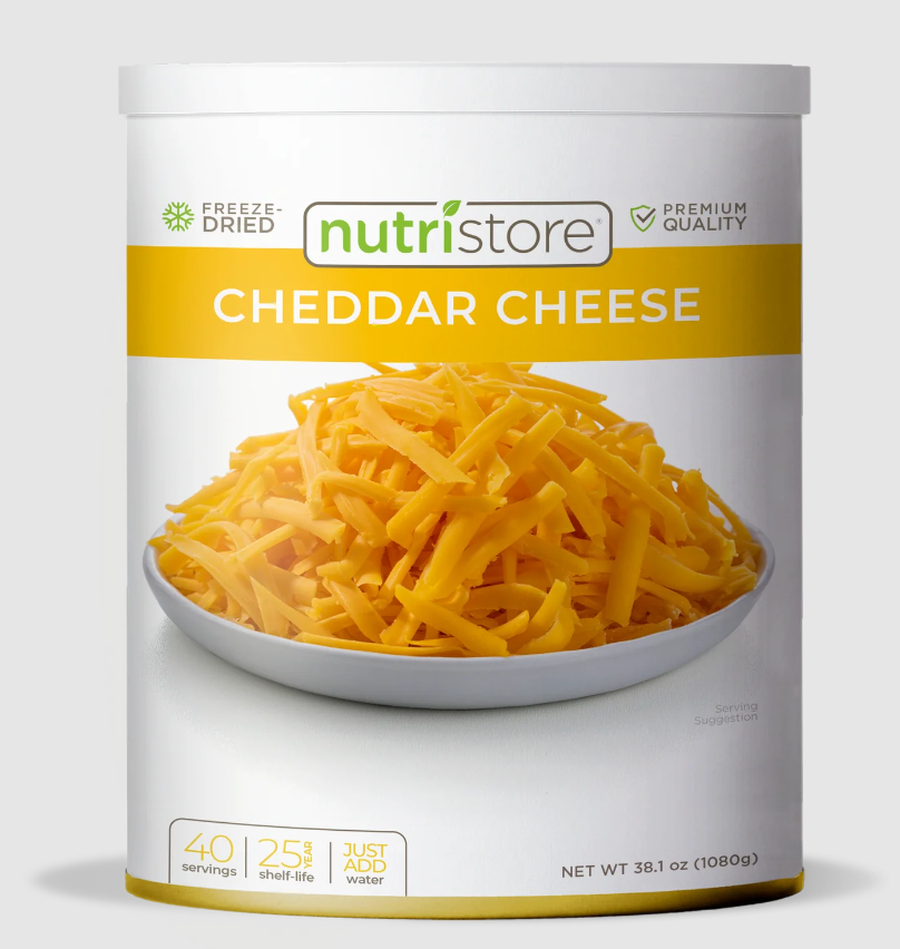 Real Cheddar Cheese Advantage Pack<BR> 28 Cans- Shipping Included!