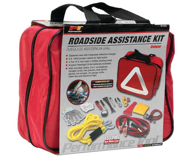 Deluxe Roadside Assistance Kit set of 80 kits  - SHIPPING INCLUDED!!!