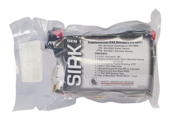 Supplemental IFAK Resupply Kit w/Combat Gauze