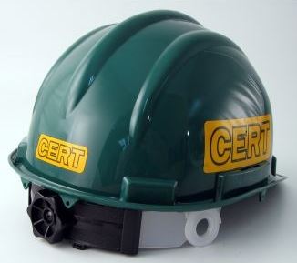 Deluxe CERT Hard Hat with Decals