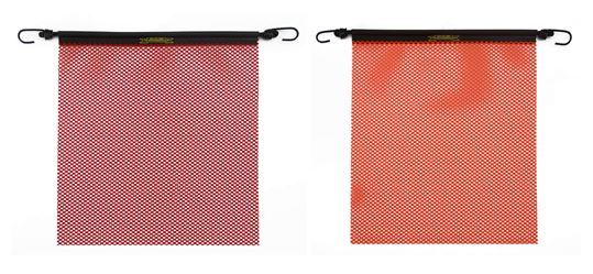 EZ Hook Warning Flag- 18x18-Set of 4