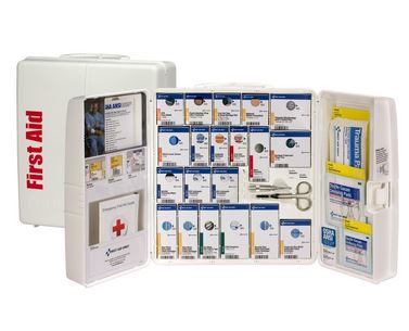 Food Service Large Plastic SmartCompliance First Aid Cabinet without Medications