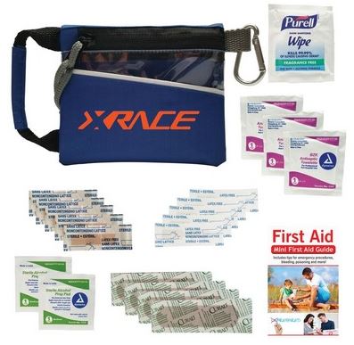 50 Logo EZ Go First Aid Kits <br> Free Shipping
