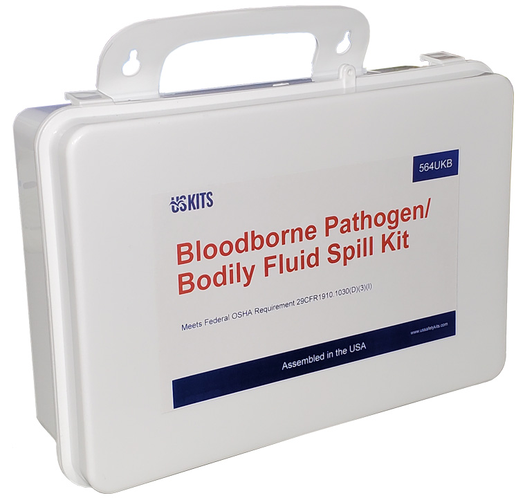 USKITS Bloodborne Pathogen/Body Fluid Spill Kit