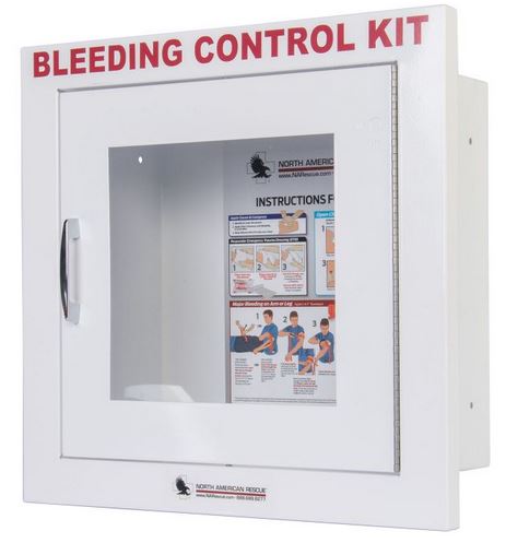 Bleeding Control Recessed Metal Wall Case