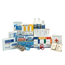 3-Shelf, 657-Pc ANSI-2015 Class A+ First Aid Station Refill