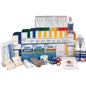 4 Shelf 1437 Pc ANSI 2015 Class B+ First Aid Station Refill