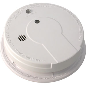 120V AC Ionization Smoke Alarm with Battery Backup