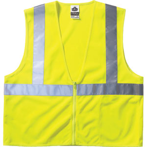 GloWear Economy Vest, Lime, L/XL