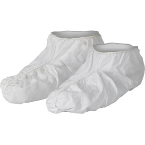 KleenGuard A40 Liquid and Particle Protection White Shoe Covers