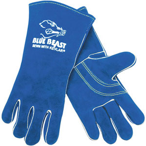 (DZ)GLOVES WELDABEAST WLRD BLUE