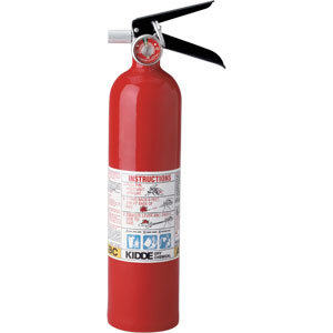 Kidde 2.5 lb ABC Pro Line Extinguisher w/ Metal Vehicle Bracket