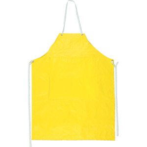 .35mm Yellow Neoprene/Nylon Apron w/Sewn Edge, 45" x 35"