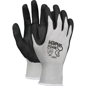 Foam Nitrile Palm and Fingers, L