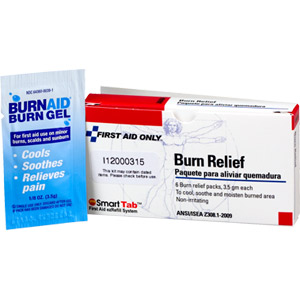 Burn Relief Gel, 3.5 gm, 6/Box