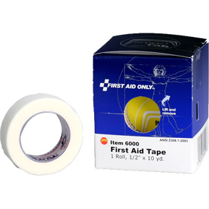 First Aid Tape, 1/2" x 10 yd Roll