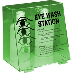 Double Bottle Eye Wash Station (Empty)