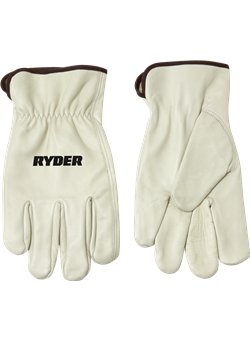 Cow Grain Driver Glove<br>Gray