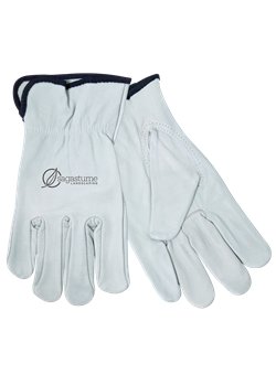 Goatskin Drivers Glove<br>Gray