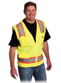 Two Tone 6 Pocket Surveyors Vest