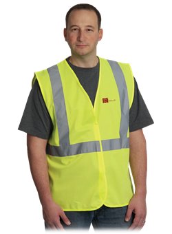 Class 2 Solid Fabric Vest