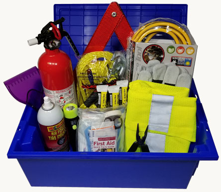 Car Emergency Kits in Container
